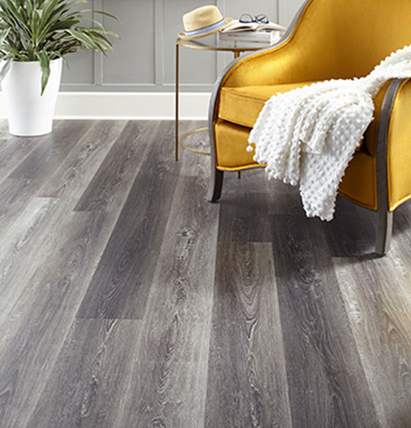 Weathered Gray Pine Engineered Vinyl Plank